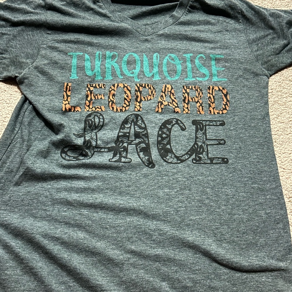 Gray Graphic Short Sleeve Tee